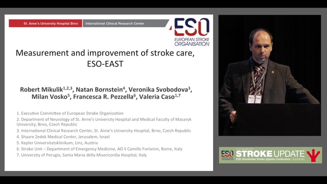 Measurement And Improvement Of Stroke Care, Eso-East