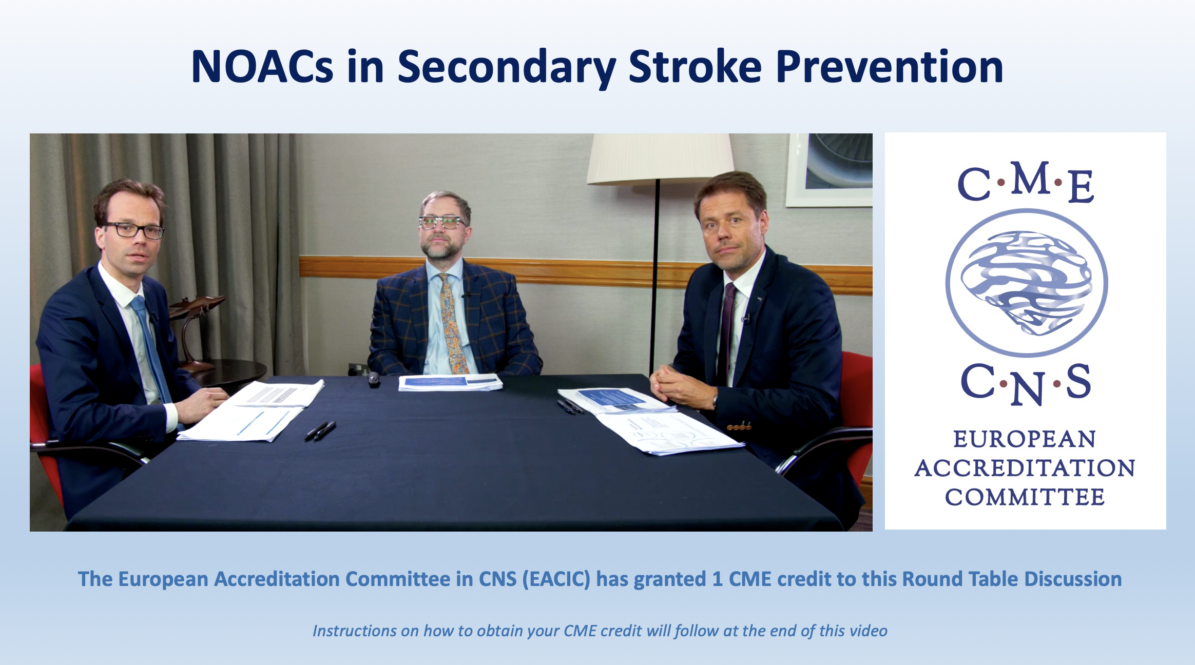 NOACs in Secondary Stroke Prevention – Robin Lemmens, Ales Tomek & Milan R. Voško